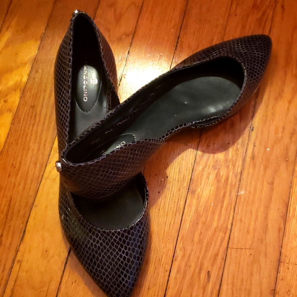 Blue flats